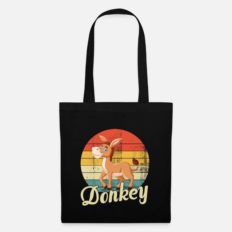 Donkey - Tote Bag - black