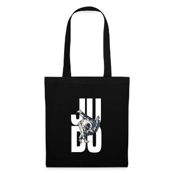 JUDO - Sac en tissu - noir - Devant