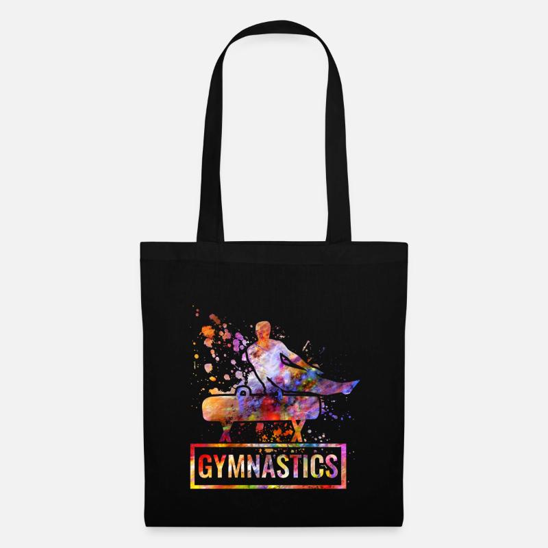 do gymnastics - Tote Bag - black
