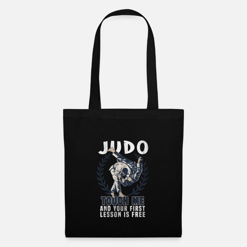 Judo - Sac en tissu - noir