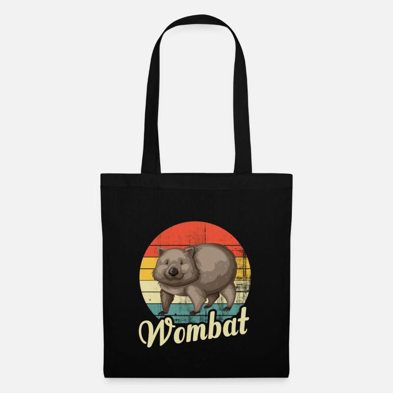 Wombat - Sac en tissu - noir