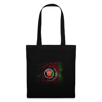 Afghanistan - Sac en tissu - noir - Devant