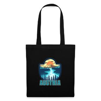 L'Autriche - Sac en tissu - noir - Devant