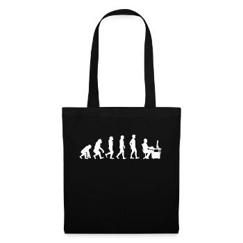 Evolution of Man - Evolution Computer Gaming - Tote Bag - black - Front