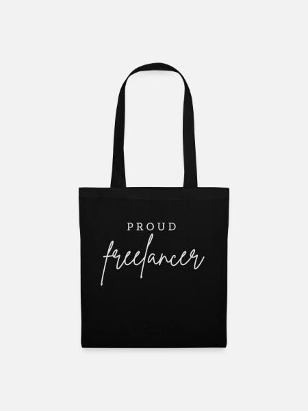 Freelancer / Bestseller - Stoffbeutel - Schwarz