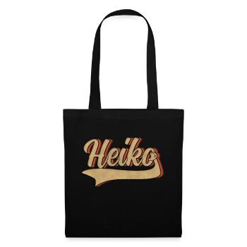 Heiko Retro Design - Sac en tissu - noir - Devant