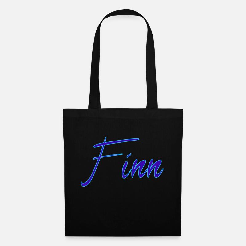 Finn - Stoffbeutel - Schwarz