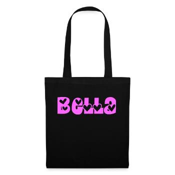 Bella Girl First Name - Tote Bag - black - Front