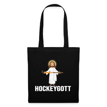 hockey hockeystick fieldhockey field hockeygott - Tote Bag - black - Front