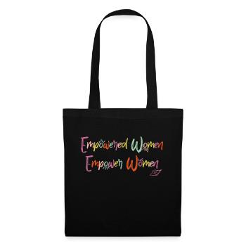 Empowered Women Empower Women - Stoffbeutel - Schwarz - Vorne