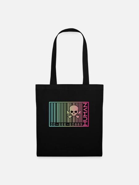 HUMAN 77 - Tote Bag - black