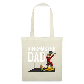 Circus Birthday Party Papa Theme Ringmaster - Tote Bag - nature - Front