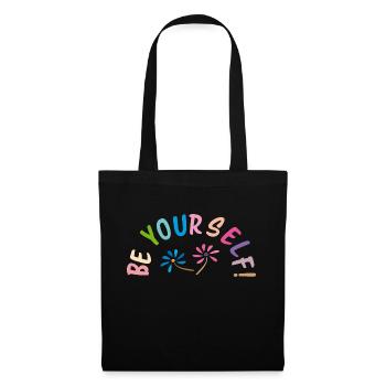 be yourself - Tote Bag - black - Front