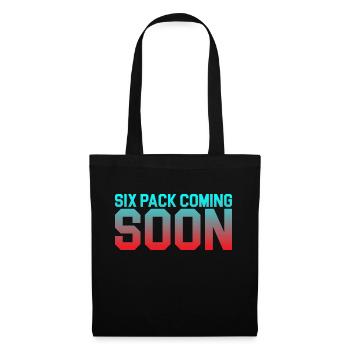 Six Pack Coming Soon 41 - Stoffbeutel - Schwarz - Vorne