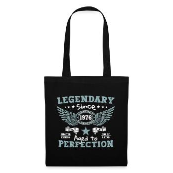 Legendary since 1976 46th birthday gift - Tote Bag - black - Front