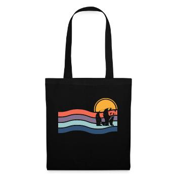Panda - Tote Bag - black - Front