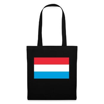 Luxembourg National Flag - Tote Bag - black - Front