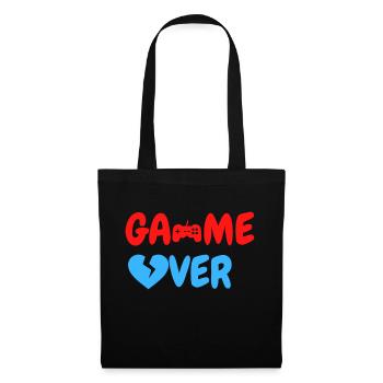 Game over - Tote Bag - black - Front