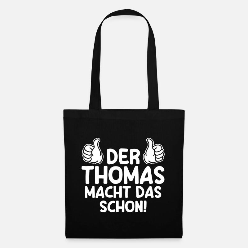 Thomas - Stoffbeutel - Schwarz