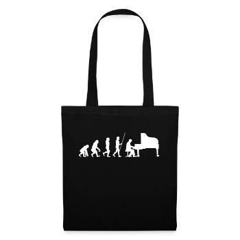 Piano Music - Tote Bag - black - Front