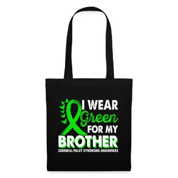 Wear green for awareness of the - Tote Bag - black - Front