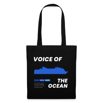 Voice of the Ocean - Stoffbeutel - Schwarz - Vorne