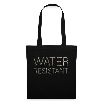 Water Resistant - Tote Bag - black - Front