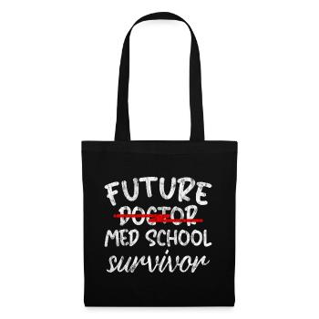 Future Med School Survivor 3 - Tote Bag - black - Front