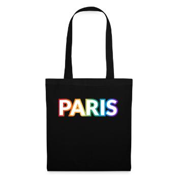 Gay Pride Paris France - Tote Bag - black - Front