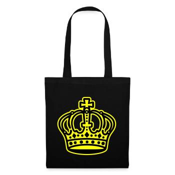 Krone Logo - Tote Bag - black - Front