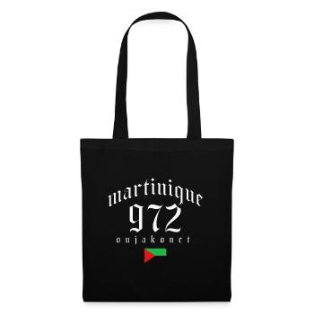972 MARTINIQUE OU JA KONET - Sac en tissu - noir - Devant