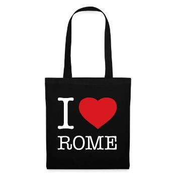 I LOVE ROME Rom Italy Italien - Tote Bag - black - Front