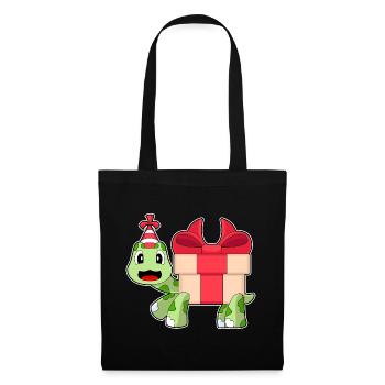 Forfait anniversaire Tortue - Sac en tissu - noir - Devant