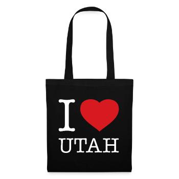 J’ADORE L’UTAH - Sac en tissu - noir - Devant