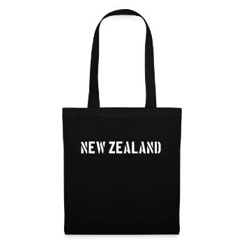 New Zealand - Kiwi - Aotearoa Neuseeland Auckland - Tote Bag - black - Front