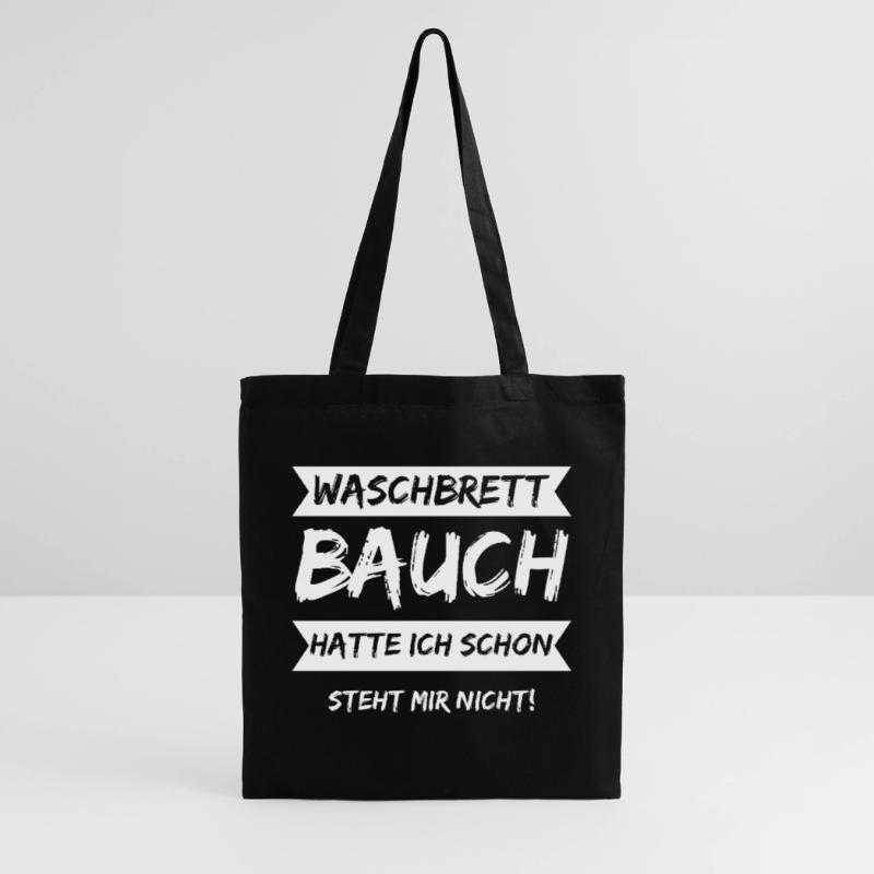J’avais déjà des abdos en six-pack, ça ne me va pas ! Sac en tissu
