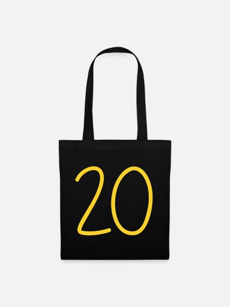 20 - Stoffbeutel - Schwarz
