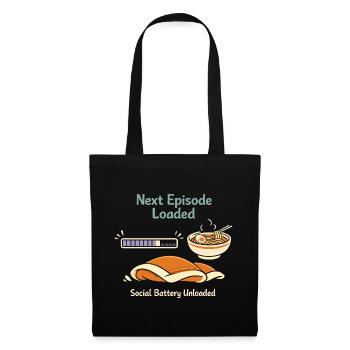 Anime introvert Weeb couch potato - Tote Bag - black - Front