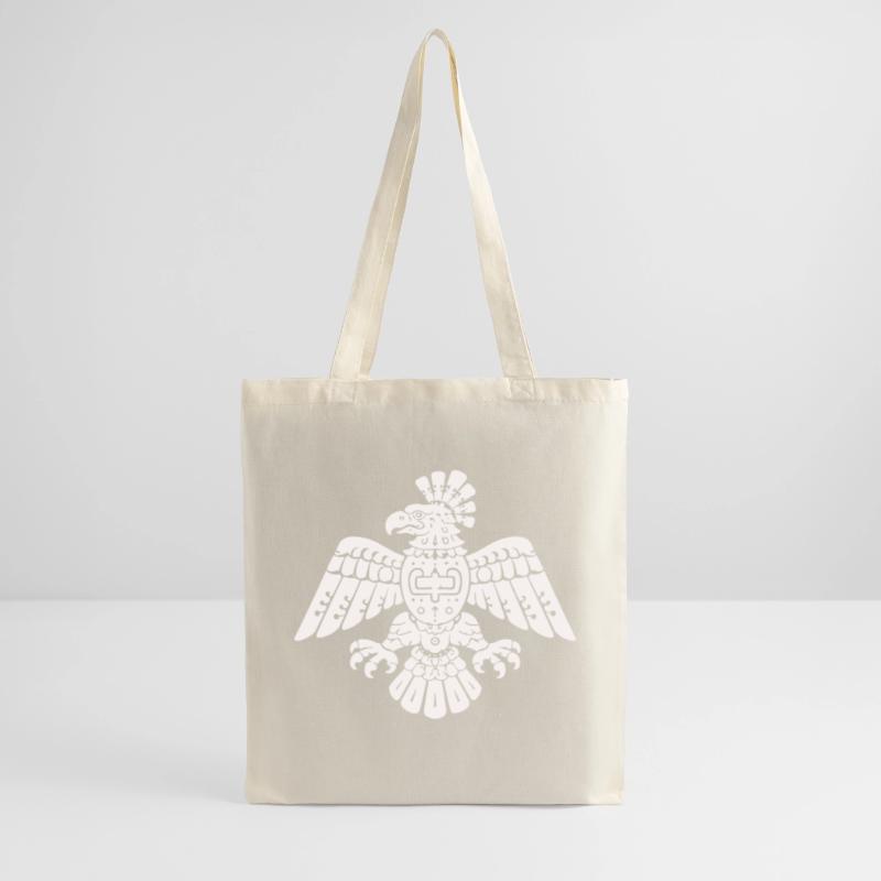 Aztec Eagle Totem Pattern Tote Bag