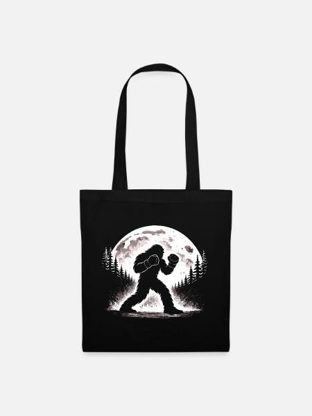 Bigfoot Boxer - Stoffbeutel - Schwarz