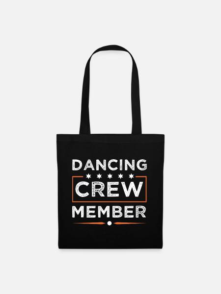 Dancing Crew - Stoffbeutel - Schwarz