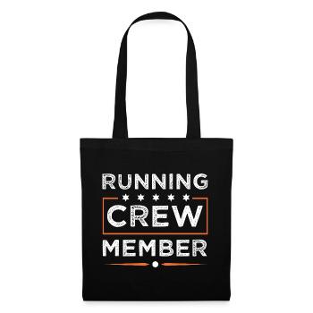 Équipe de Course - Sac en tissu - noir - Devant