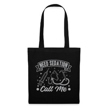 Anesthesiologist Need Sedation Anesthesia - Tote Bag - black - Front