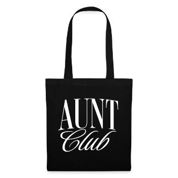 Tanten Club - Stoffbeutel - Schwarz - Vorne