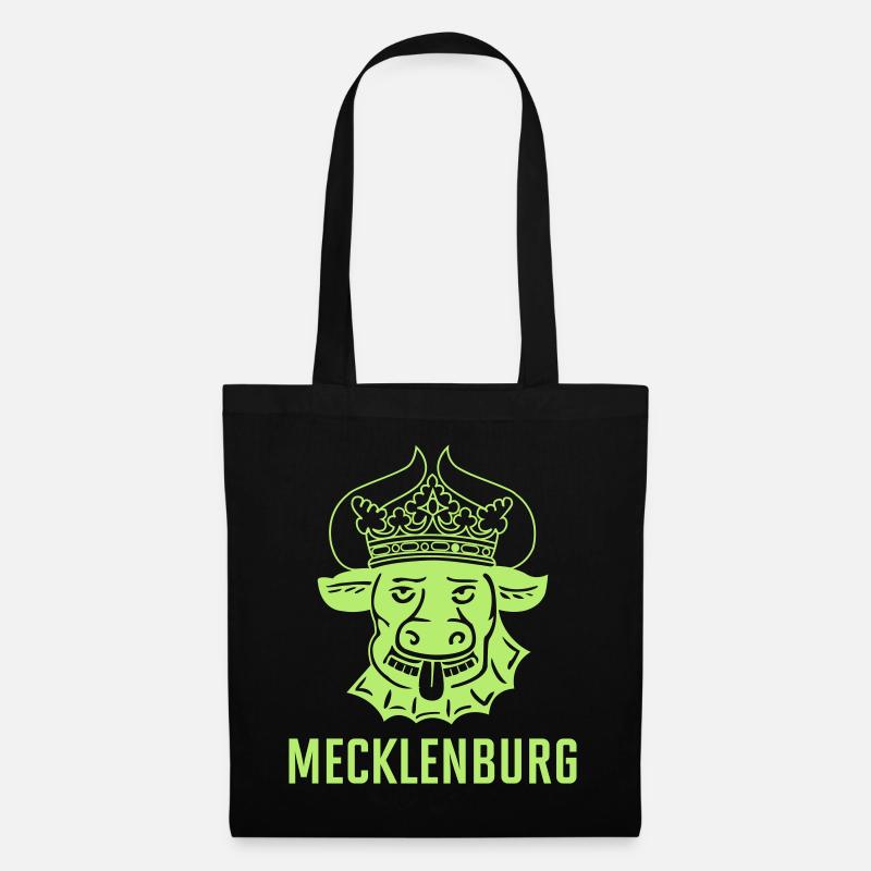 Mecklenburger Ochse - Stoffbeutel - Schwarz