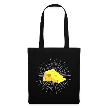 Fromage - Sac en tissu - noir - Devant