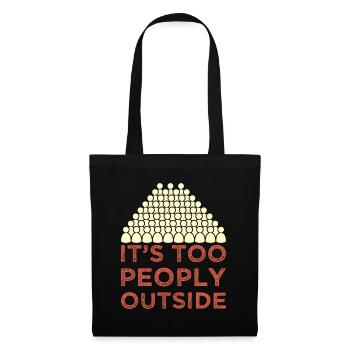 Introvert - Tote Bag - black - Front