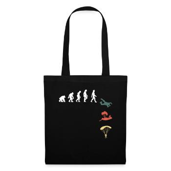 Skydive evolution - Tote Bag - black - Front