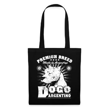 Dogo Argentino - Tote Bag - black - Front
