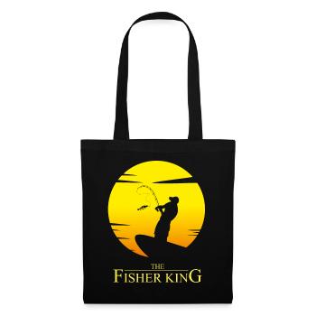 The Fisher King - Peachy Parody Humor - Tote Bag - black - Front
